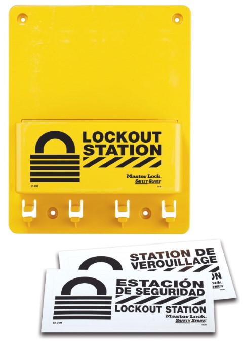 MASTER LOCK - COMPACT LOCKOUT STATION ( UNFILLED) 